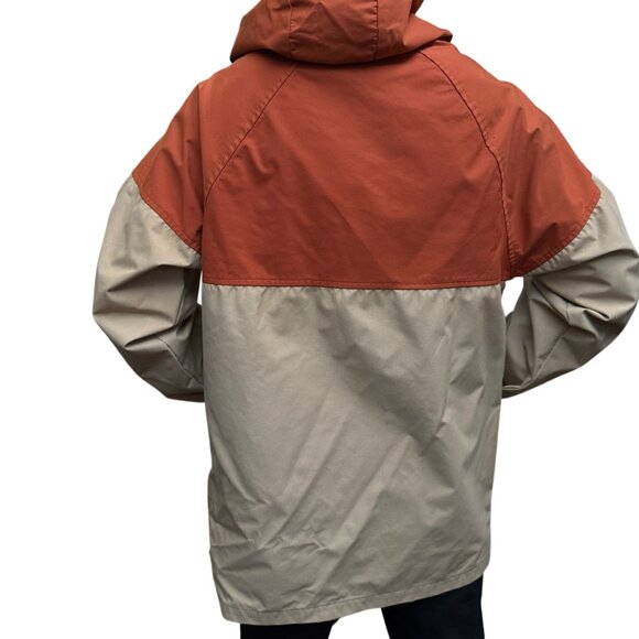 Outdoor Jacket Two-Tone Hooded Medium Water-Resistant - Picture 2 of 3